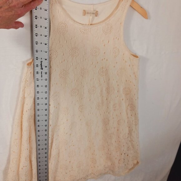 Altar'd State, Dress, Ivory Floral Lace A-line , Sleeveless, Small, Country, Fem - Picture 9 of 14